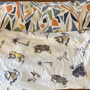Pottery Barn West Elm Where the Wild Things Are & Geometric Crib Sheets